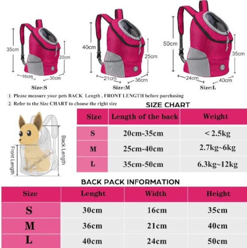 Sac de transport pour chien